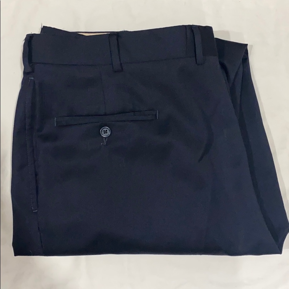 Jos A Bank Navy Blue Dress Pants 36 x 29